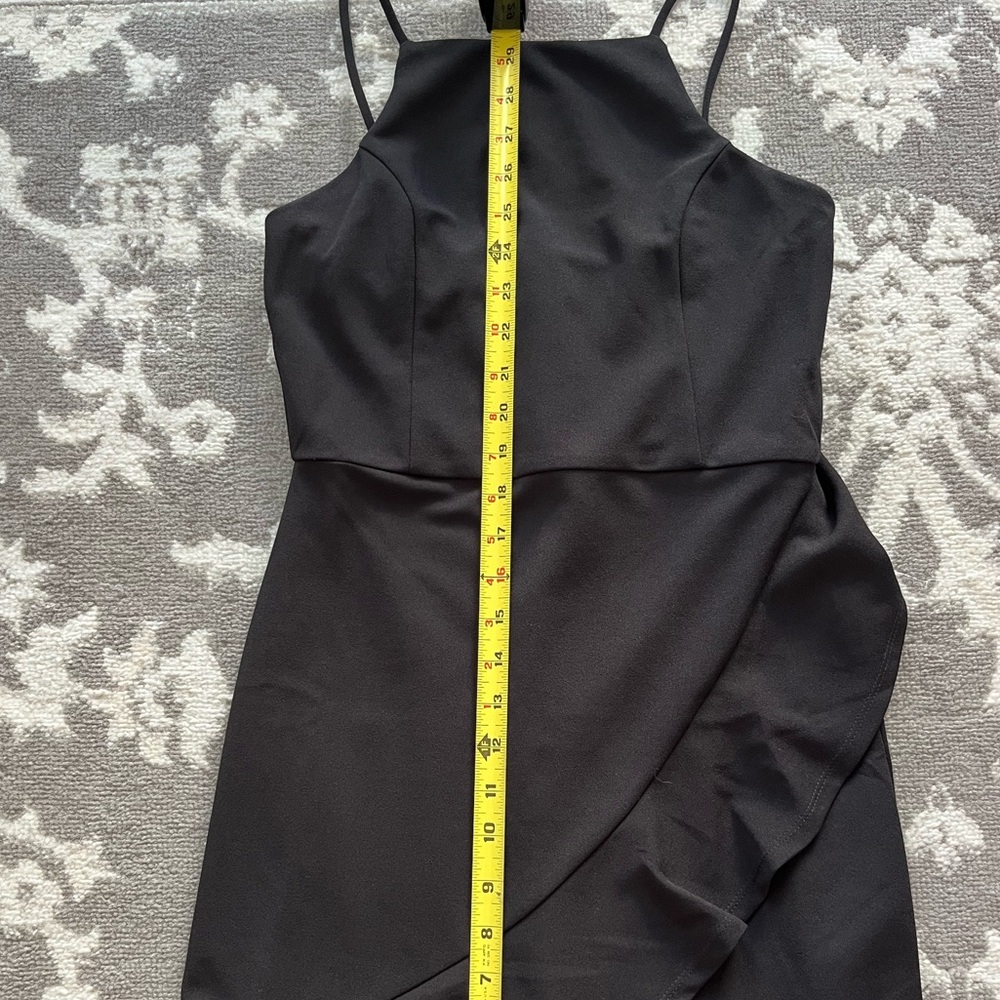 Lulus Black Ruffled Mini Dress - Picture 4 of 8